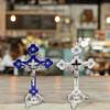 Religious Cross ChurchsHome Shelf Tabletop Ornament for Praying Room Decoration Tabletop Display Car Keychain Decoration