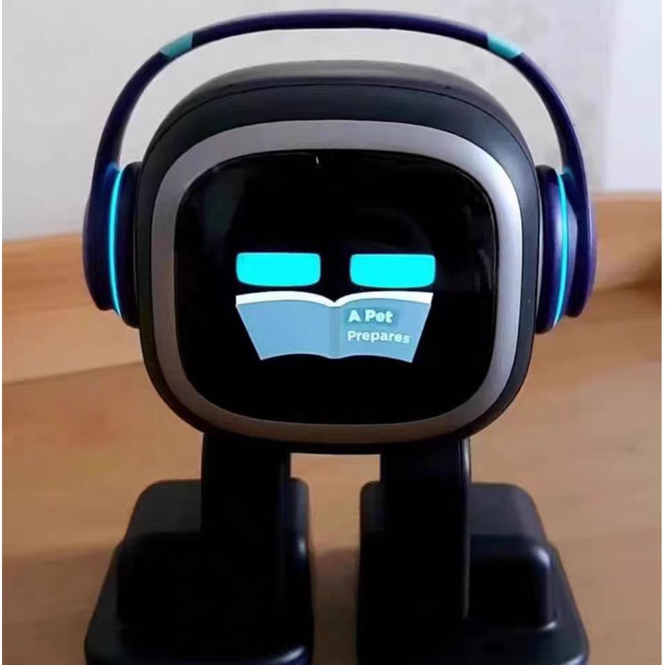 AI EMO Robot-Commercial Entertainment Toy & Intelligent Companion with Remote Control for Smart Home Use