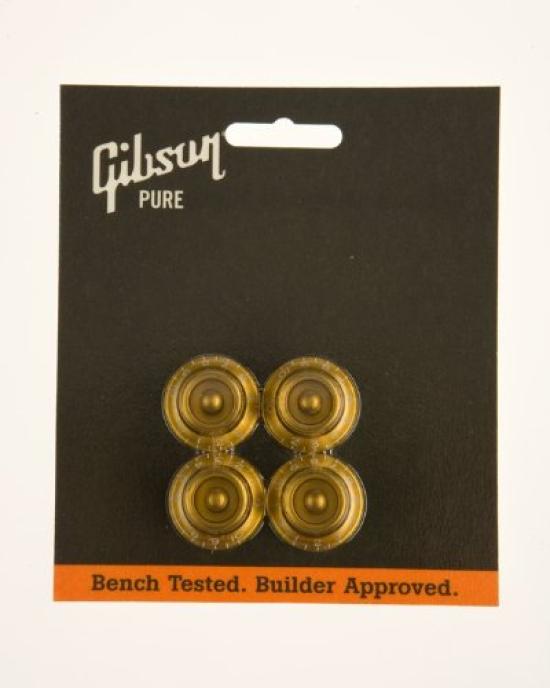 Gibson PRHK-020 Top Hat Knobs Gold (4Pkg)