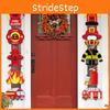 Fire Cartoon Protection Theme Birthday Party Decor Door Hanging For Event Kids