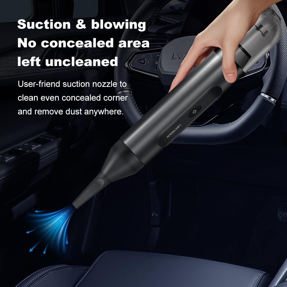High Power Vacuum Cleaner, Mini Cordless,Rechargeable Portable Dust Collector, for Cars, Keyboard Gaps