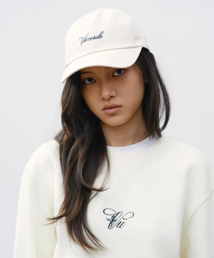 Bibeleude Embroidered Cotton Ball Cap 001 Beige