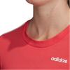 Adidas T Shirts Women's Pink Crew Neck Moderate Straight Fit FM6431