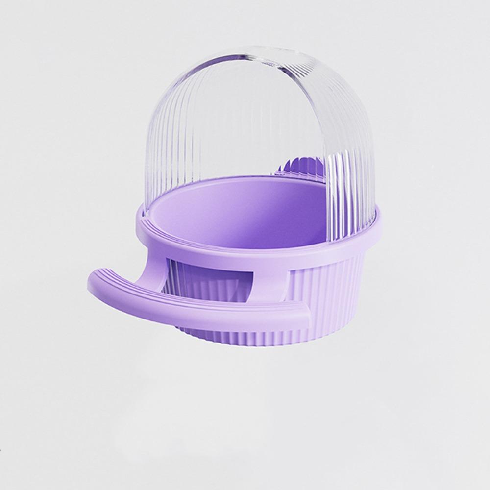 with Lid Parakeet Anti-Splash Food Box Hanging Parrot Food Trough Bird Feeder Dispenser  Bird