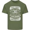 First 30 Years of Childhood Funny 30th Birthday Unisexs Light Cotton TShirt