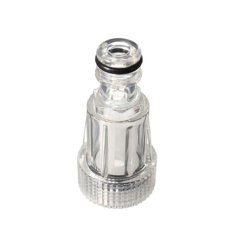 Car Washing Machine Water Filter High-Pressure Washer Transparent Water Inlet Connector Car Washer High Pressure Washers