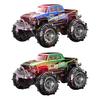 Remote Control Amphibious Off-road Car with LED Light 4WD Kids Electric 2.4GHz RC Stunt Truck Rechargeable Toddlers All-terrain Crawler Vehicle Toy