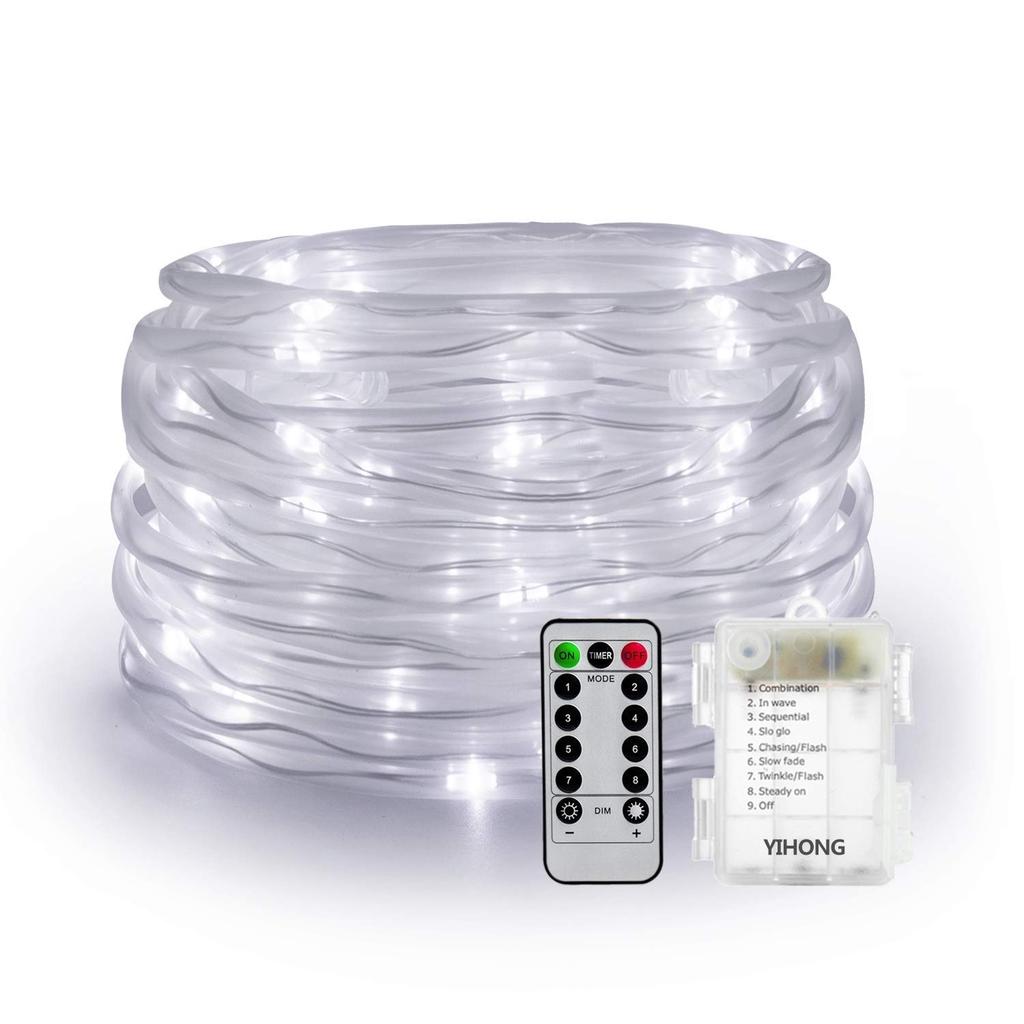 Buy Fairy LED Rope Lights Battery Operated String Lights 8 Mode