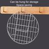 BBQ Rack Multifunctional Cooking Rack Stainless Steel BBQ Grill Polished Edges Cooking Rack Double Baking Tray