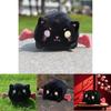 Charming Cartoon Cat Demon Plush Cushion For Relaxing Sleep And Stylish Backpack Accessory