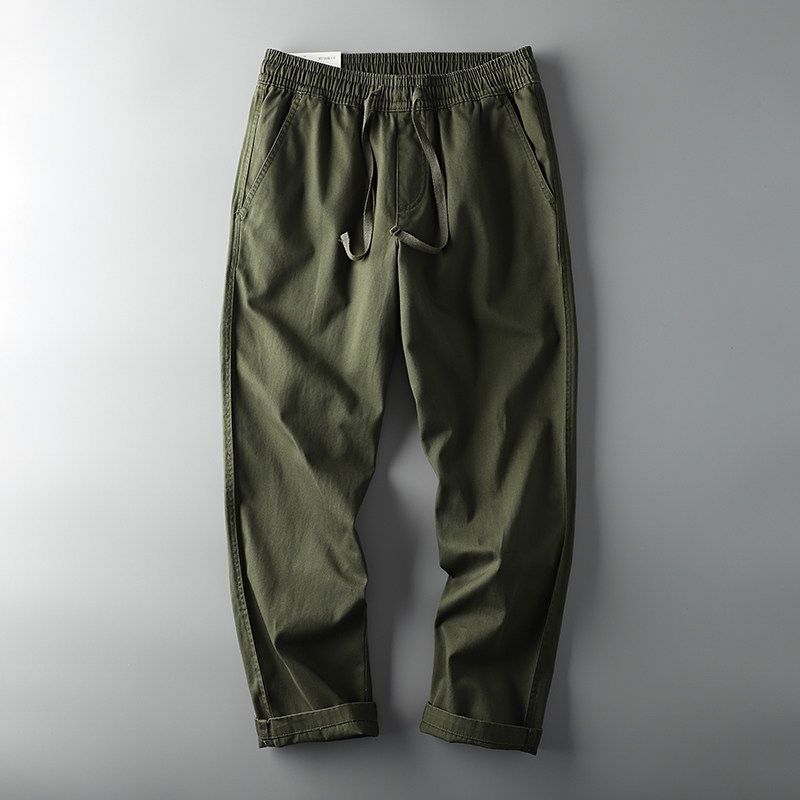 Cut Label Cattle Goods Export Daily Order Cotton Casual Trousers