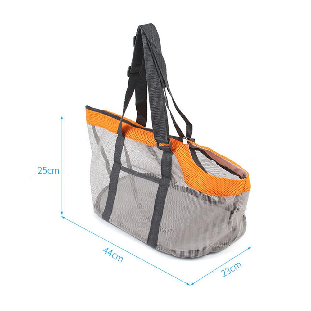 

1Pcs Breathable Pet Carrier Bag Mesh Sides Comfortable Roomy Interior for Pet Travel Anxiety Reduction Dog Cat Outdoor Handbag