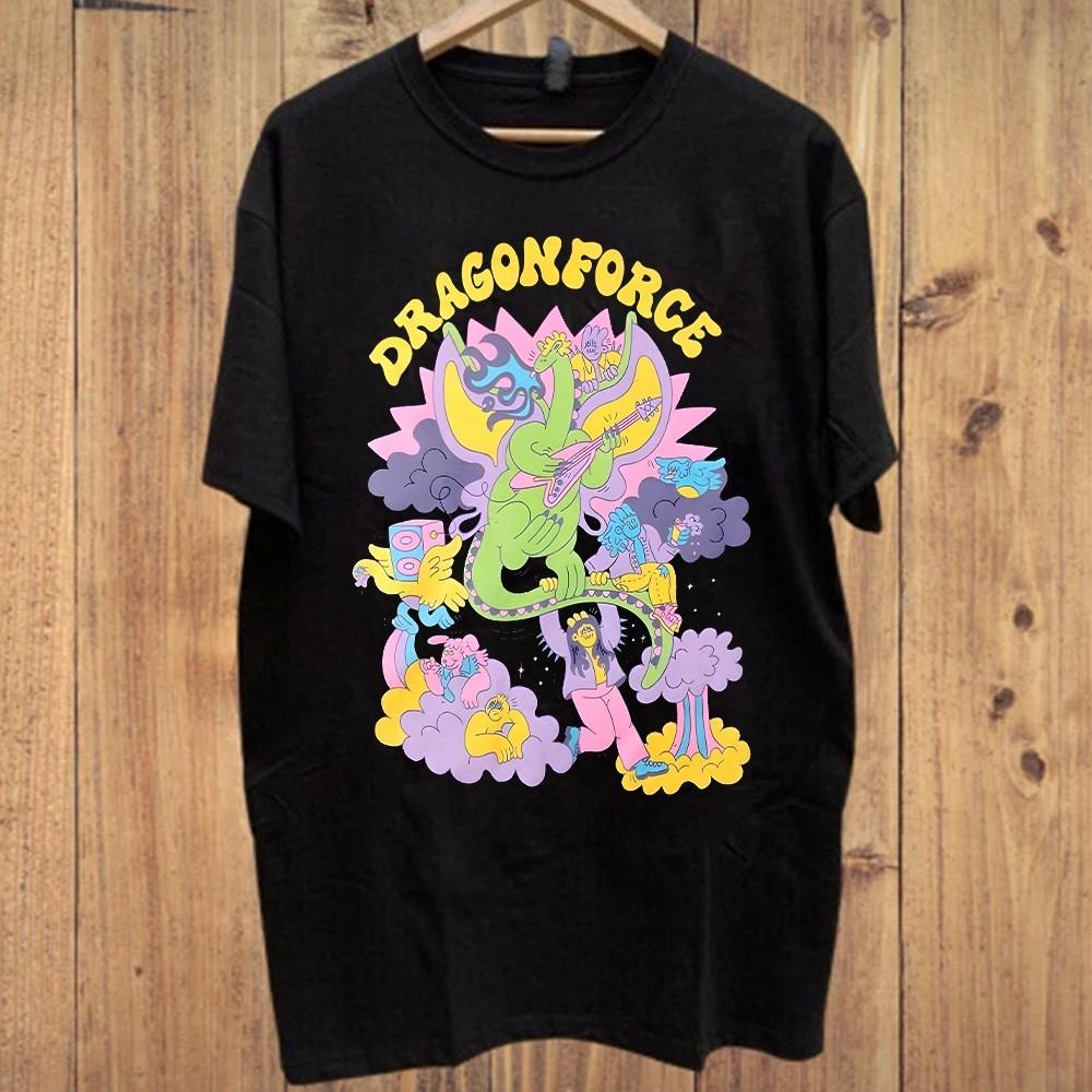 Classic DragonForce Band Cotton S-235XL Tee P57.130