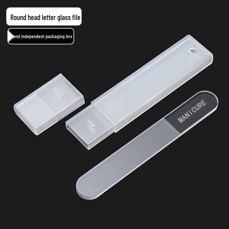 Nano Shine Nail Art File with Laser Logo Marking