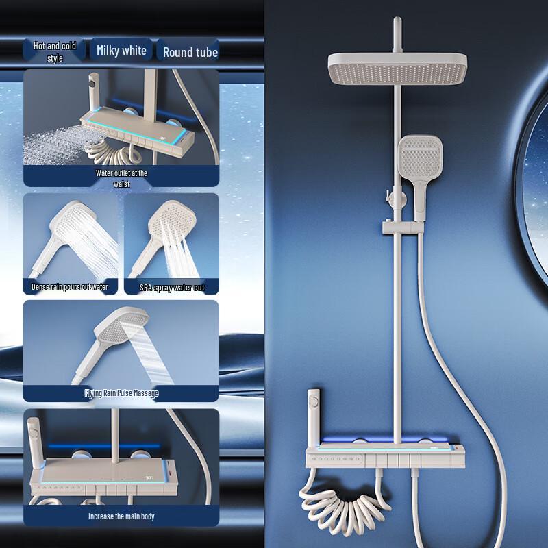 Digital Display Pressurized Shower System