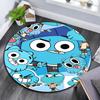 Gumball pattern round rug,Carpet Rug for Living Room Bedroom Playroom ,Non-slip Floor Mat,Holiday Gifts and Birthday Gifts.