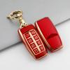8 Buttons Tpu Car Shell Fob Holder Ring Protector Keychain For Hyundai Genesis Gv70 Gv80 Gv90    Key Case Cover