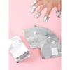 100pcs Aluminum Foil Nail Art Remover Pad Nail Art Tool