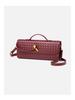 High-End Versatile Woven Baguette Crossbody Tote
