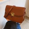 Dames Mode Eenvoudig Retro Dagelijks Crossbody Schouder Kleine Vierkante Tas