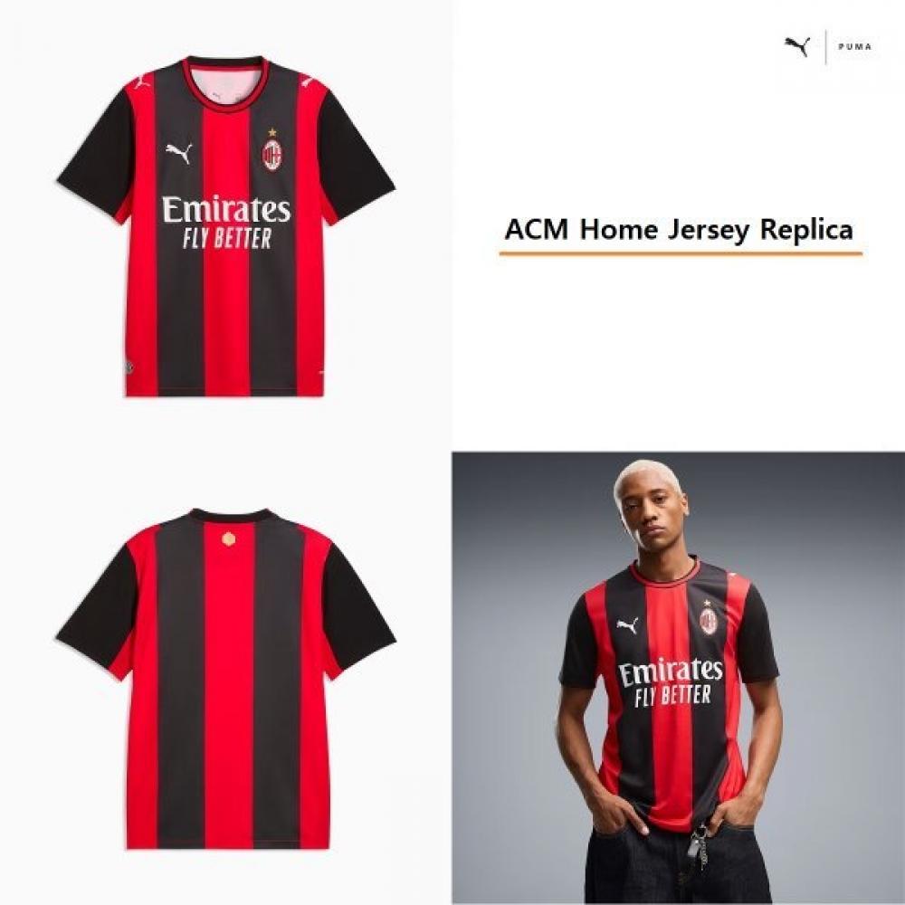 Puma Ac Milan Home Jersey Replica 784121 01 01 red/M