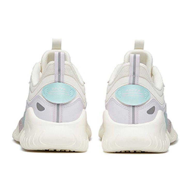 Anta Comfortable Low-Top Running Shoes Women Sneakers Ivory 922145556-3