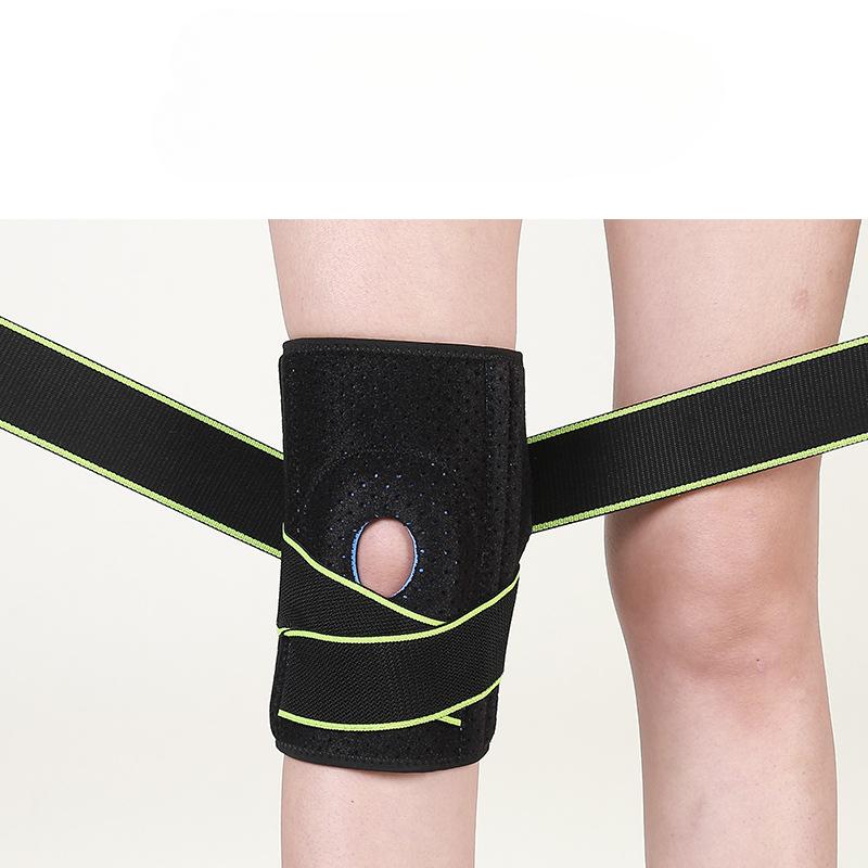 Cureaua de sport Wrap Genunchier din silicon Alergare Alpinism Ciclism Sport Leggings anti-coliziune Curele de fitness de compresie