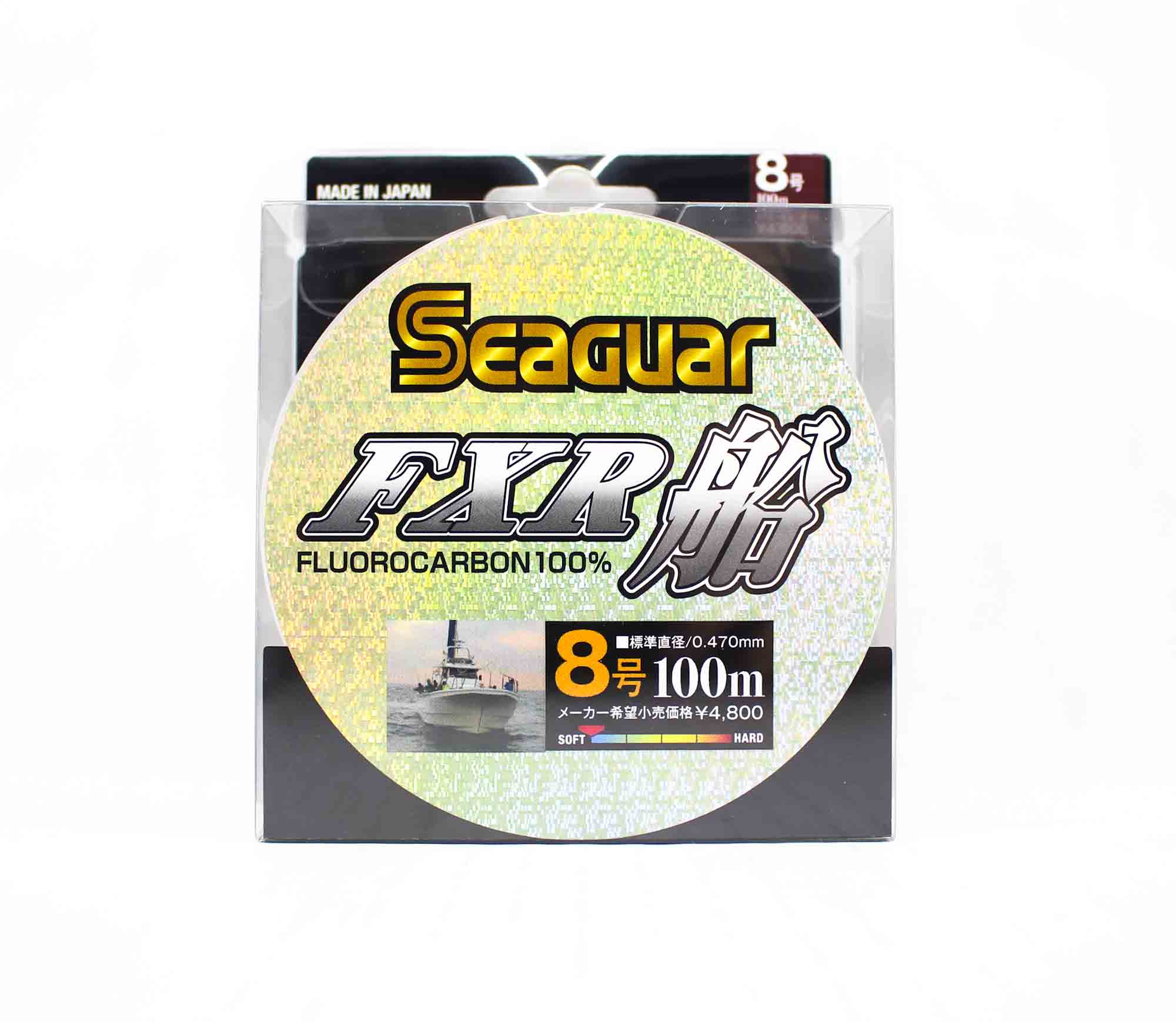 

Seaguar Fluorocarbon FXR Leader Line 100м Размер 8 30lb (9344)