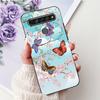 2020 For LG K41S LM-K410 Cover For LG K51S Case LM-K510 Luxury Butterfly Love Cute Cat Cool Handsome Lion Painted Black Silicone