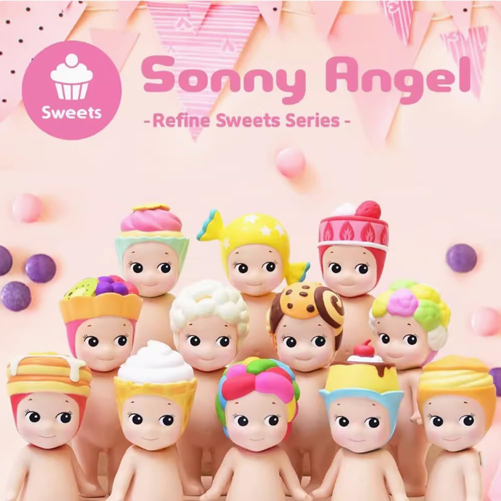 Sonny Angel Sweets - Original Mini Figure  1 Sealed Blind Box Multicolor, SAS65379