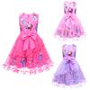 82943 Bambine Ragazze Rumi Zoey Mira Stampa Kpop Fiocco Rete Vestito
