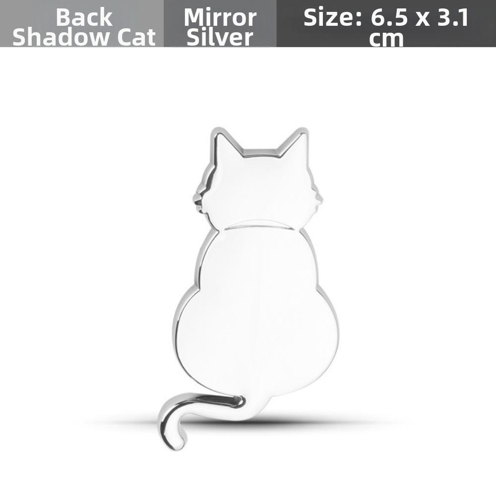 Cute Cat Car Emblem Personalized Car Covering Decor New Car Exterior Decorative Sticker