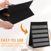 2 Pcs Portable Sticker Display Stand 5 Layer Desktop Sticker Display Organizer Rack Double Sided Storage Holder for Collectors