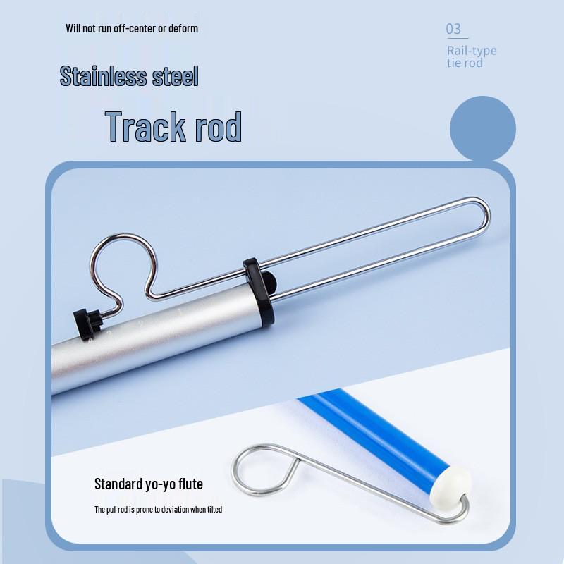 NYMAN Zweiklang-Schiebeflöten-Pfeife - Luftgeblasene Schiebeflöte