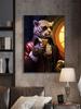 Tierkostüm Gentleman Trinkender Gorilla Löwe Hase Bier Bilder Lustige Bar Wandkunst Leinwandbild Heimdekoration