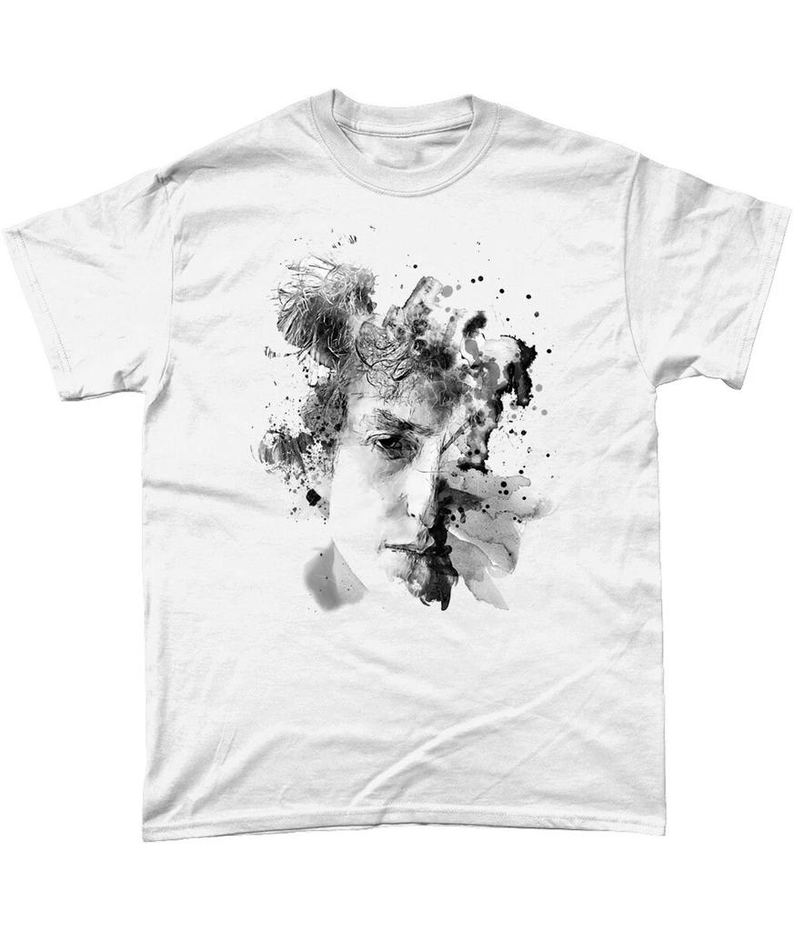 Bob Dylan Abstract T Shirt Robert Allen Zimmerman Blowin In The Wind