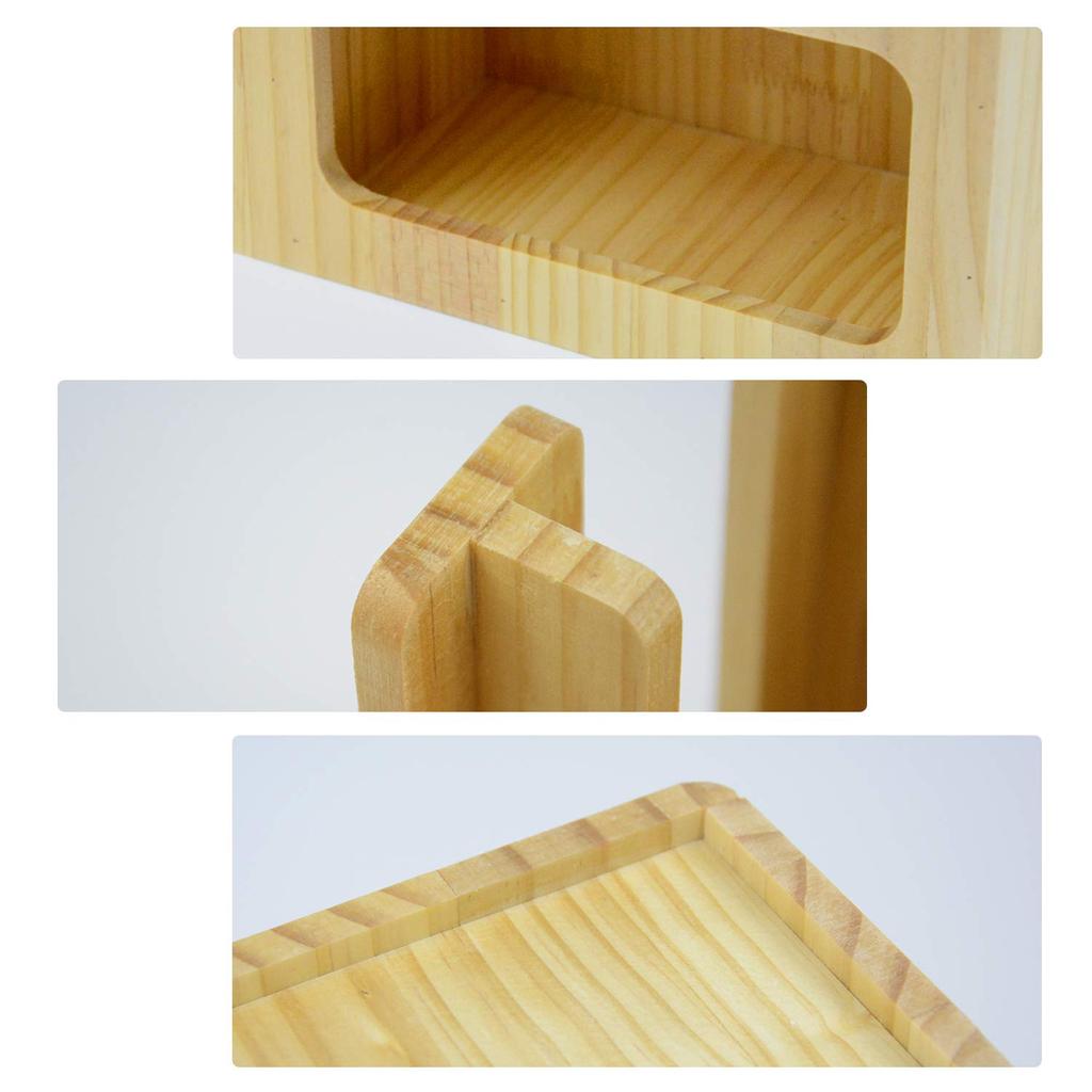 Uyoyous Paper Cup Holder, Cup Holder, Paper Cup Stand, Cup Dispenser, Wooden Cup Stand, Paper Cup Holder, Suitable for Convenience Stores, Cup