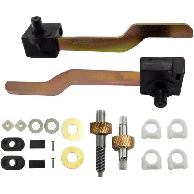 

54347031361 Convertible Top Lock Latch Lever Repair Kit Fits for BMW 318i 323i 325i 328i 330i 645i 650i M3 M6 1993-2010, 54347031362, AP365421,