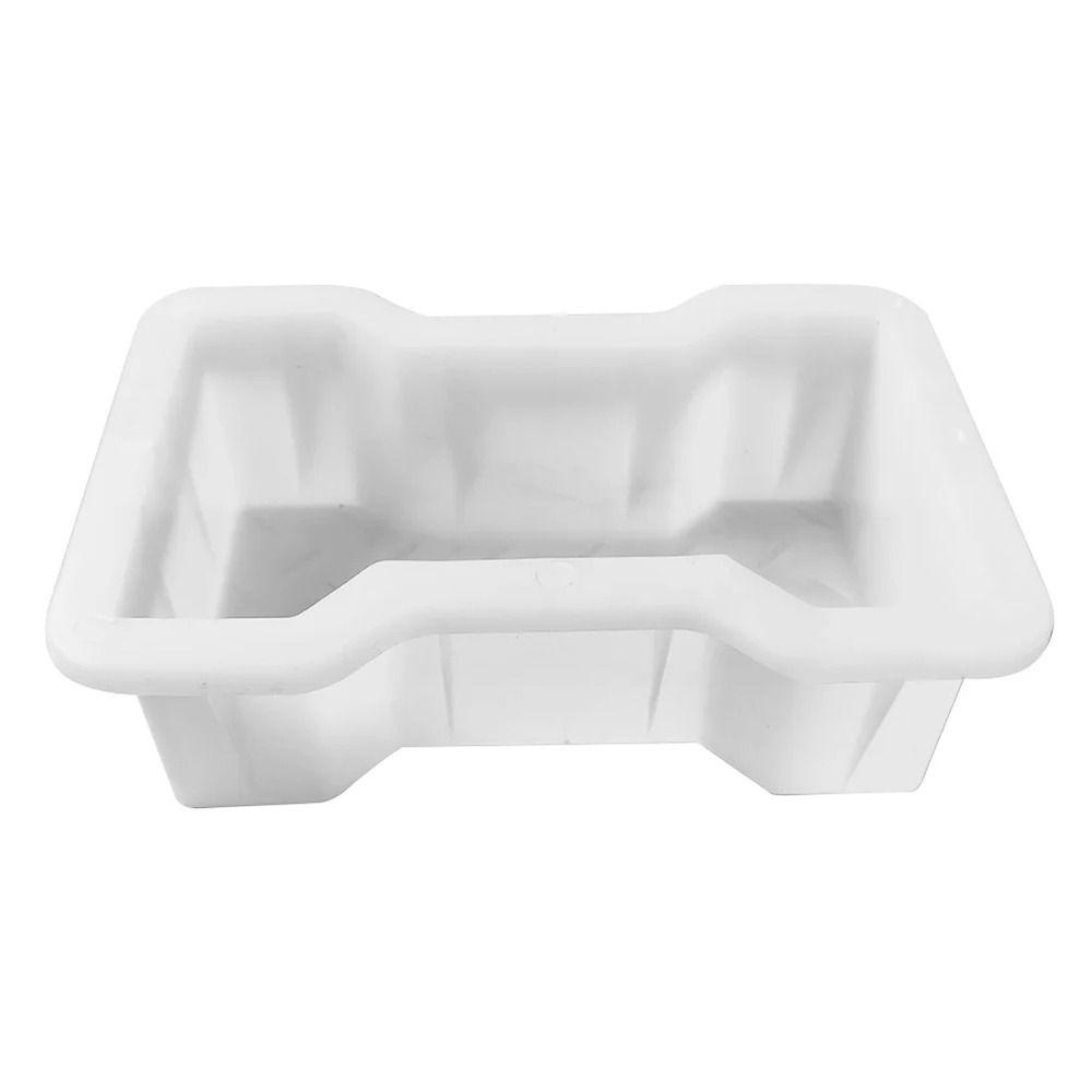 1Pcs 22x13.5cm Paving Brick Mould H Shape Plastic Stepping Stone Paver Reusable DIY Concrete Path Maker Mold