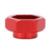4PCS Mini RC Car Wheel Hex Adapter 12 To 17 for HSP 110 Electric Road Vehicle Truck (red)