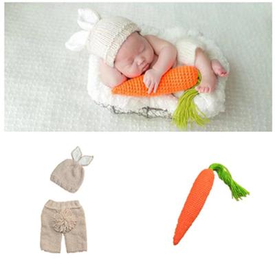 Set Cappello e Pantaloni all'Uncinetto in Lana per Bambini 'Coniglio Transfrontaliero'