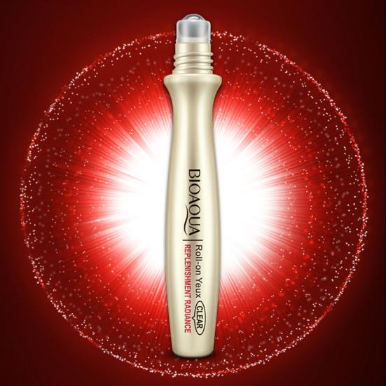 BIOAQUA Ball Roller Eye Essence Liquid Moisturizing Anti-Wrinkle Dark Circle Gel