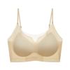 Jelly Glue Soft Support Sports Vest Underwear Women's Fixed Cup No Steel Ring Gathering Breathable Non-marking Anti-vibration Bra