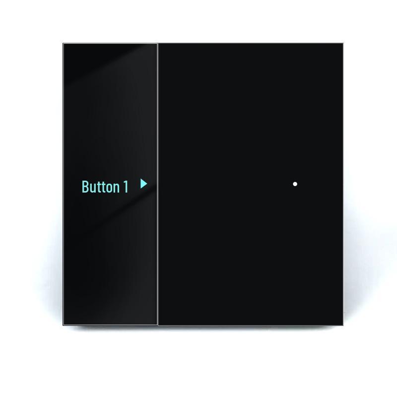 Smart Glass Switch with Bluetooth MESH 2.0, Remote Voice Control, Mijia APP Compatible