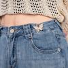 Pack Of 3 Adjustable Butterfly Waist Buckles Metal Jeans Waistband Tightener For Women NonSewing Waist Extender