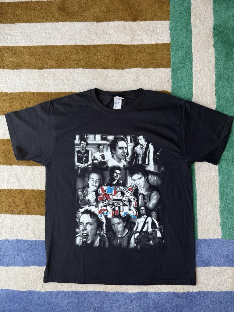 Vintage 2000s Sex Pistols Bootleg T Shirt Xl
