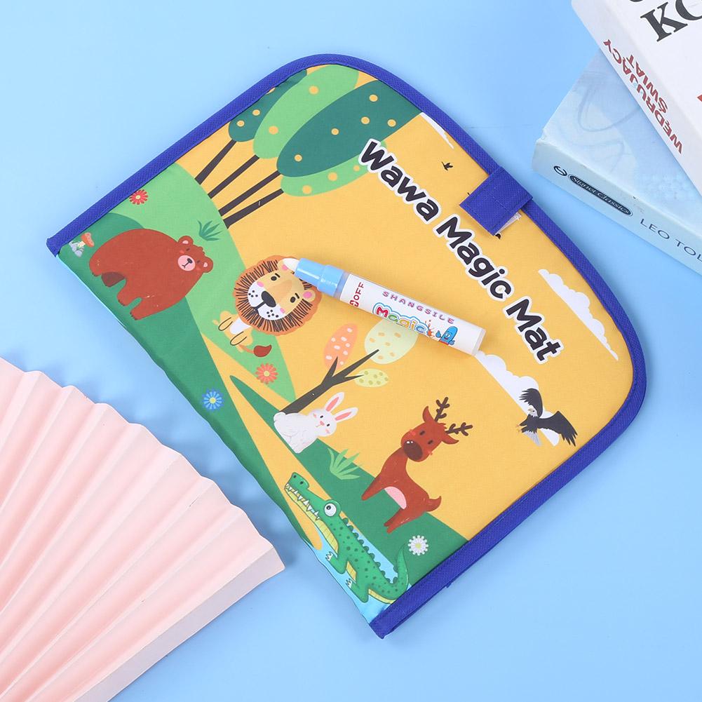 Water Drawing Mat Painting Writing Coloring Pad Doodle Pen Educational Toys for Kid
