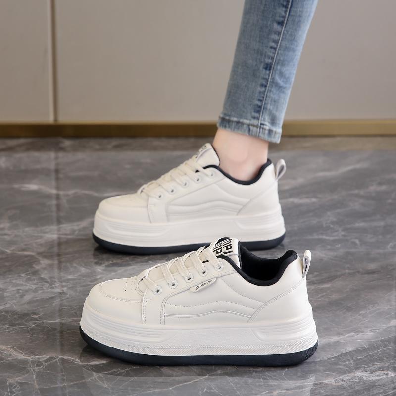 Pregnant Women's New Autumn Small Size Heightened Thick Baseplate Shoes