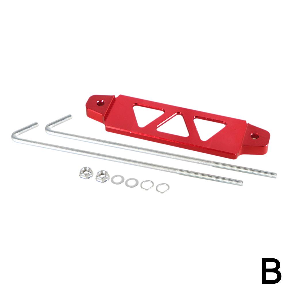 Car Battery Holder Battery Tie Down Hold Down Kit Aluminum Alloy Fixing Bracket For Automotive Battery