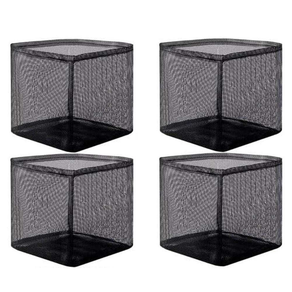 

4 Pcs Pond Plant Baskets Reusable Aquatic Pond Planting Bags Mesh Aquatic Water Garden Growing Container for Pond Bog Plant